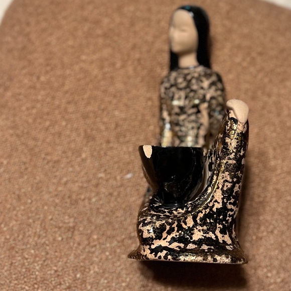 ✨ Hedi Schoop “Repose” Ceramic Figurine — Vintage MCM Art Pottery Sculpture - Picture 5 of 10